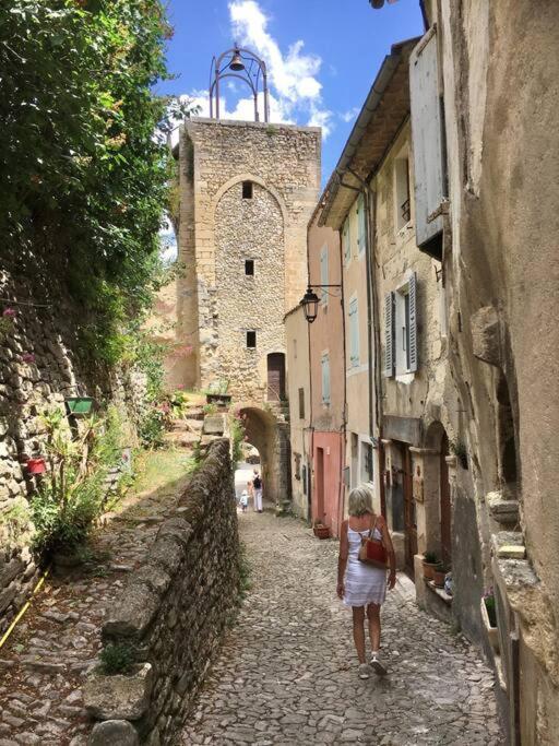 La Vue Est Belle Lejlighed Montbrun-les-Bains Eksteriør billede